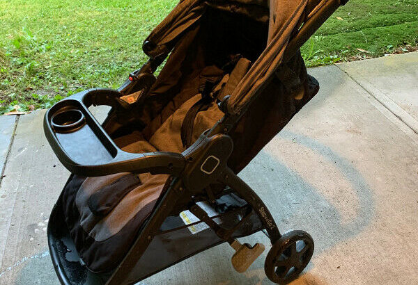 Stroller with baby car seat and base