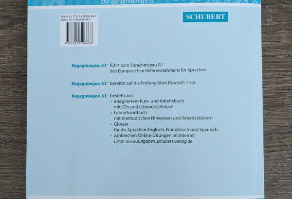 Book – Learning German Level A1