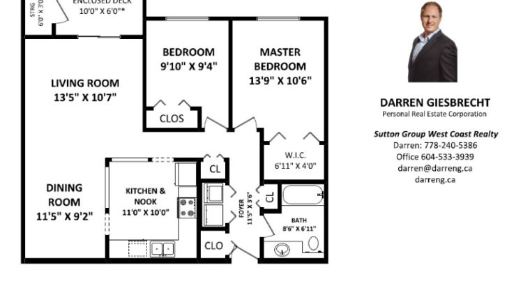 Immaculate Condo 55+ Downtown