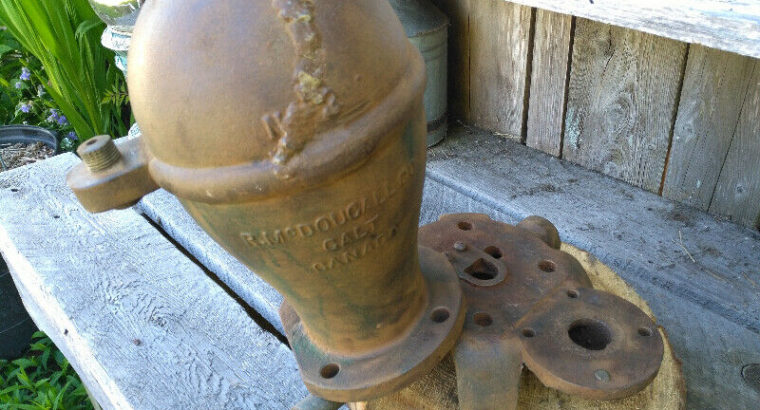 Antique R McDougall Co. No 3 Hydraulic Water Ram Pump Not Comple