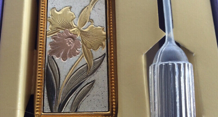 New: Vintage Gold Trim Design Nacon Perfume Atomizer