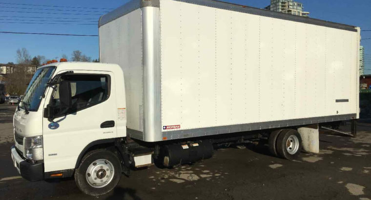 2014 MITSUBISHI FUSO FE180 – 22FT BOX TRUCK W/RAMP *VERY RARE*