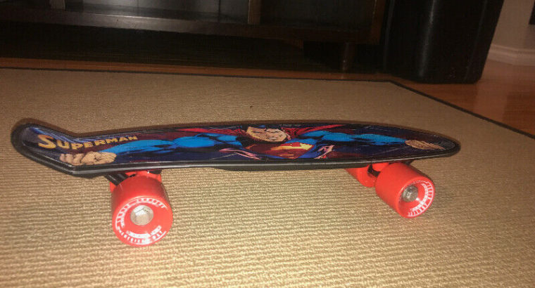 SUPERMAN SKATEBOARD KIDS!!!