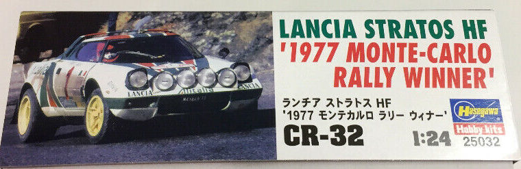 Hasegawa 1/24 Lancia Stratos HF 1977 Monte Carlo Winner