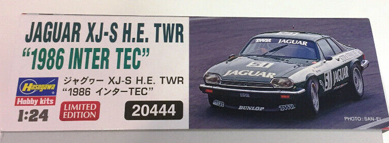 Hasegawa 1/24 Jaguar XJ-S H.E. TWR 1986 Inter Tec