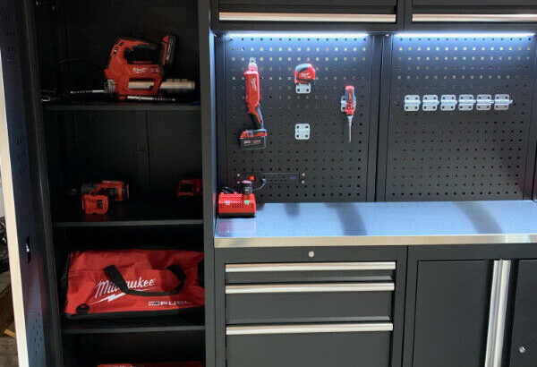 Metal Tool Box Cabinets – Garage Workshop Workbench Storage