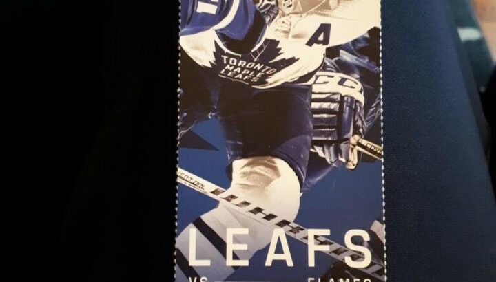 Vintage Toronto Maple Leafs Tickets – 1973-2019