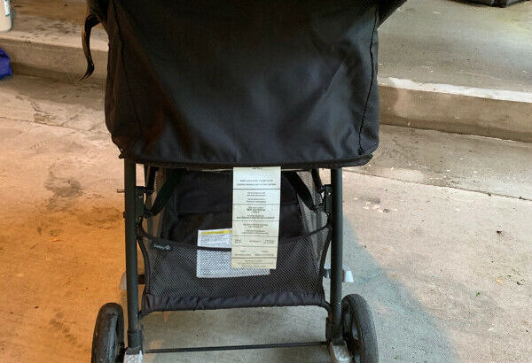 Stroller with baby car seat and base