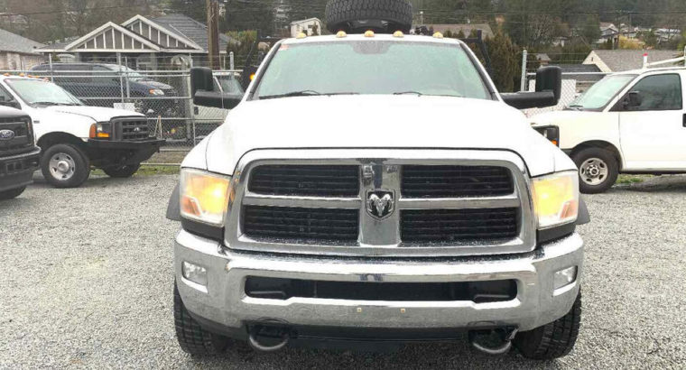 2011 Dodge Ram 5500 – HIAB CRANE / FLAT BED TRUCK *DIESEL* 4X4*