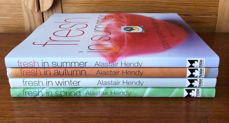 FRESH – Set of 4 Cookbooks Spring Summer Autumn Winter Books