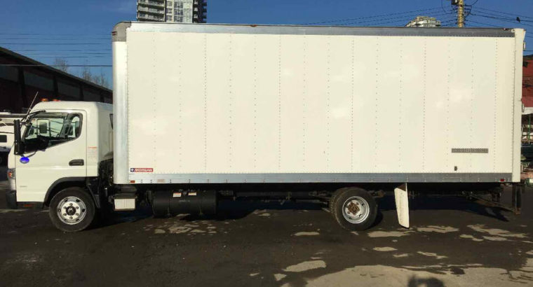 2014 MITSUBISHI FUSO FE180 – 22FT BOX TRUCK W/RAMP *VERY RARE*