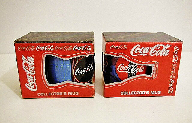 1995 Coca-Cola Collector’s Ceramic Mug Set