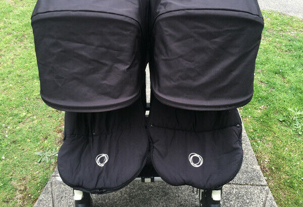 Bugaboo Donkey with limited Andy Warhol canopy(black banana)