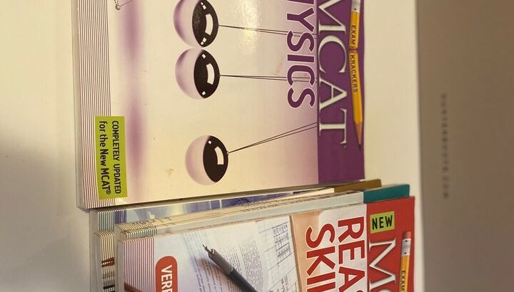 MCAT ExamKrackers Set! Barely used!