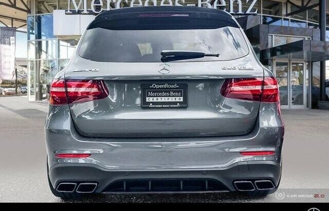 2019 Mercedes Benz GLC AMG 63 S 4MATIC SUV