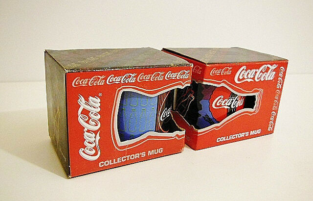 1995 Coca-Cola Collector’s Ceramic Mug Set