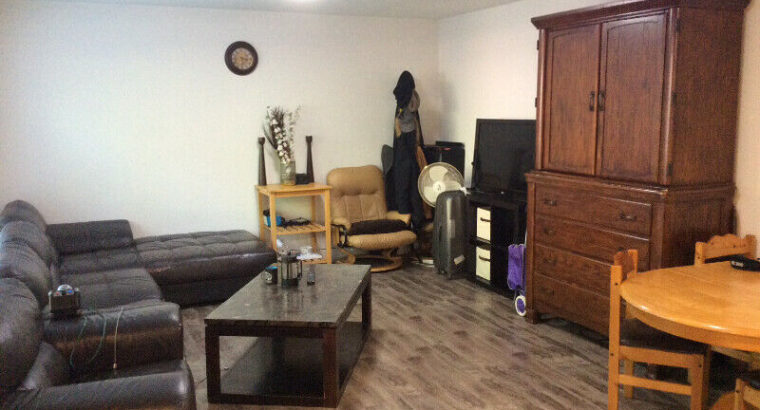 2 bedroom basement suite for rent – $1300/month