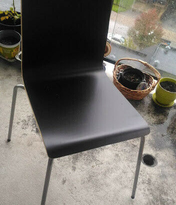 Ikea black chair