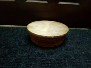 Rare Handmade Drum, Vintage wooden Drum`(great sound!)