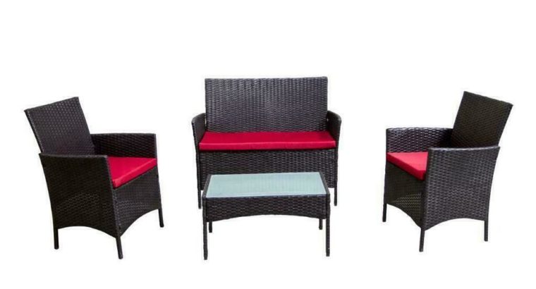 4 Piece Outdoor Patio Furniture set – Balcony – Condo – Front of house** AVAILABLE AGAIN JULY 7TH **