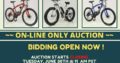 NEW ELECTRIC BIKE AUCTION (ON-LINE ONLY)