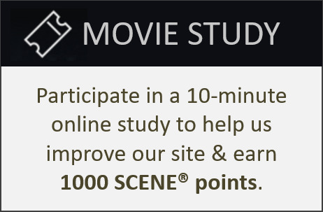 Participate in a short online study & earn SCENE® points