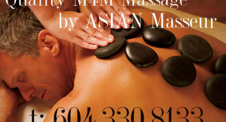 Certified M4M M2M Massage & Sugaring Waxing by ASiAN Male