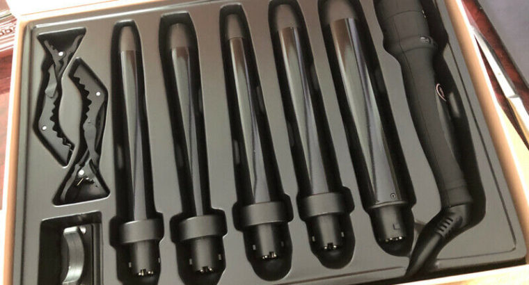 Bombay Hair 5 in 1 Curling Wand For sale