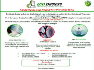 Commercial Deep Sanitizing Cleaning Services