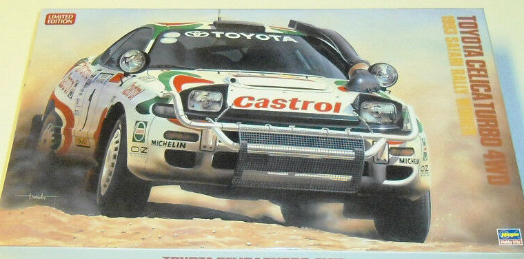 Hasegawa 1/24 Toyota Celica Turbo 4WD 1993 Safari Rally Winner