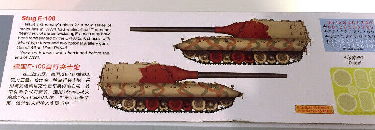 Trumpeter 1/35 Jagdpanzer E-100 tank destroyer