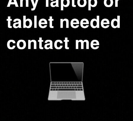 Laptop or tablet for sale