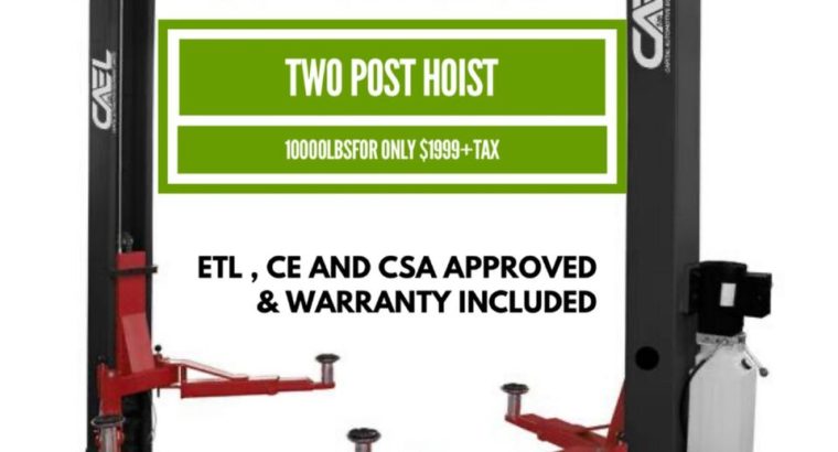 New Two post hoist car truck lift hydraulic lift 10000lbs