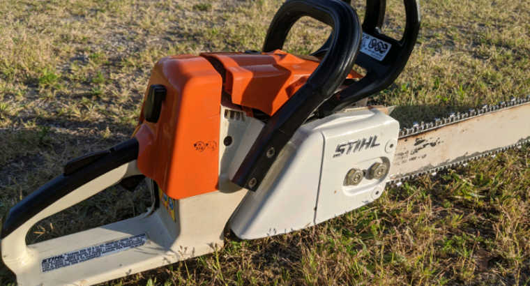 Stihl ms260 chainsaw 20″ bar