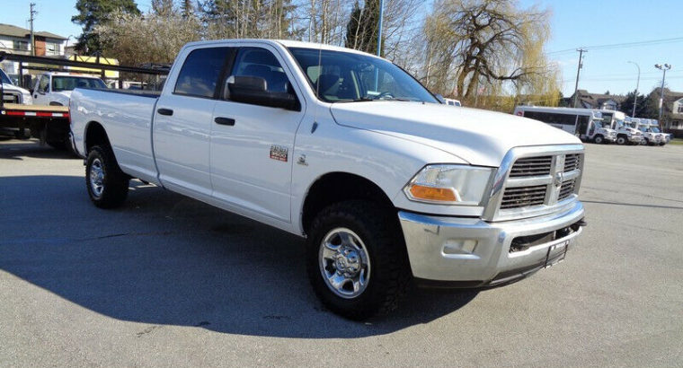 2010 RAM 3500 CREW CAB LONG BOX 4X4 1 TON CUMMINS DIESEL