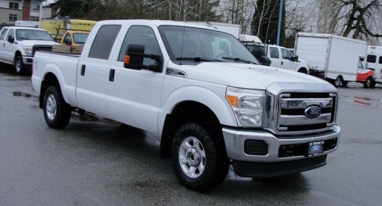 2015 FORD F-250 SUPER DUTY XLT CREW CAB SHORT BOX 4X4