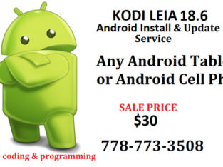 KODI Leia 18.6 Install jailbreak for Android tablets & Phones