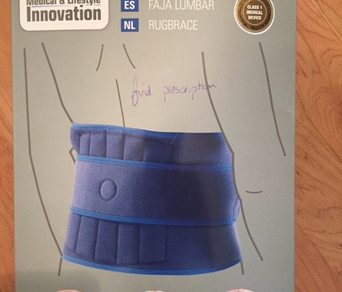 BACK brace- Universal size