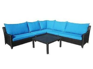 Red Barrel Studio Molimo Sectional Sunbrella Seating Group with Cushions
