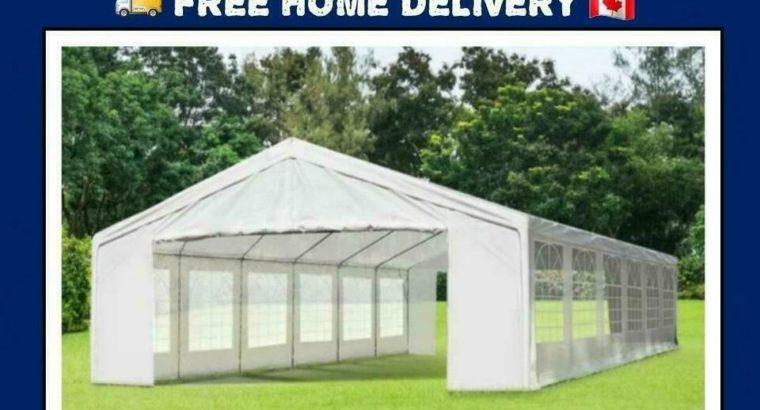 20×40 • 20×32 • 20×20 • 20×13 • 32×16 Premium Wedding Party Event Carport Tents for Sale from $434