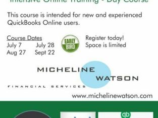 QuickBooks Online Day Course-Intensive 101