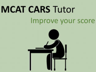 MCAT CARS TUTOR – med student with 99th percentile CARS