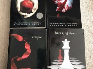 Twilight saga books 1-4