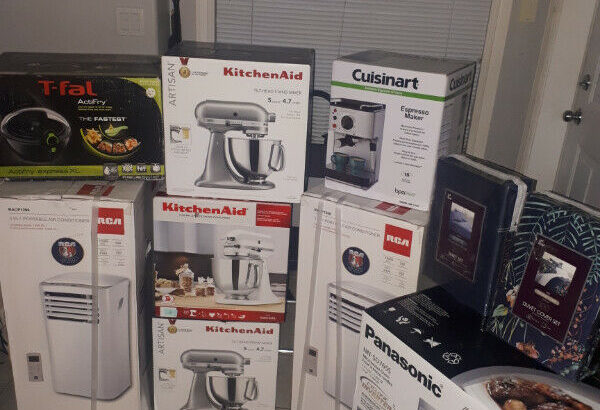 **Brand new home appliances**