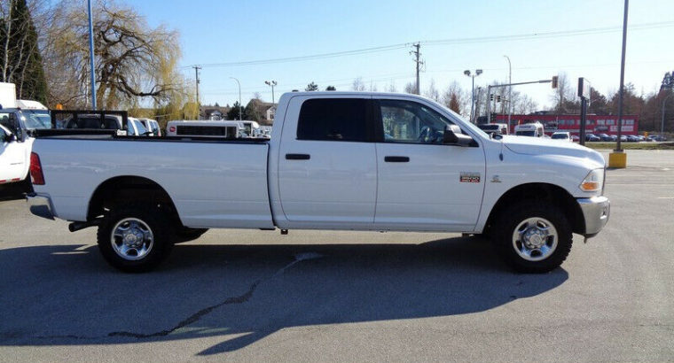 2010 RAM 3500 CREW CAB LONG BOX 4X4 1 TON CUMMINS DIESEL