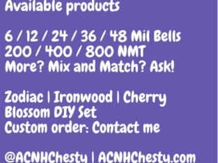 Looking for Animal Crossing Items? ACNHChesty has got you. Bells