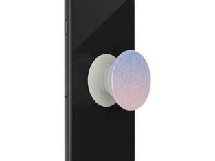 Popsockets POP 800446 Universal Cell Phone Expanding Grip & Stand – Glitter Morning Haze (New Other)