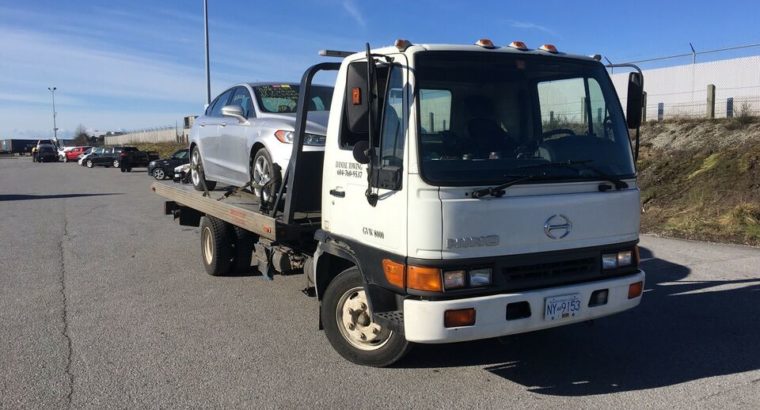 Towing and scrap car removal (flatbed tow truck)