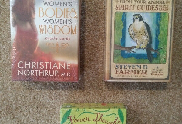 Oracle and Tarot cards – $20