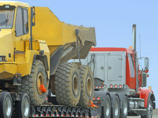 Heavy equipment hauling services across Canada